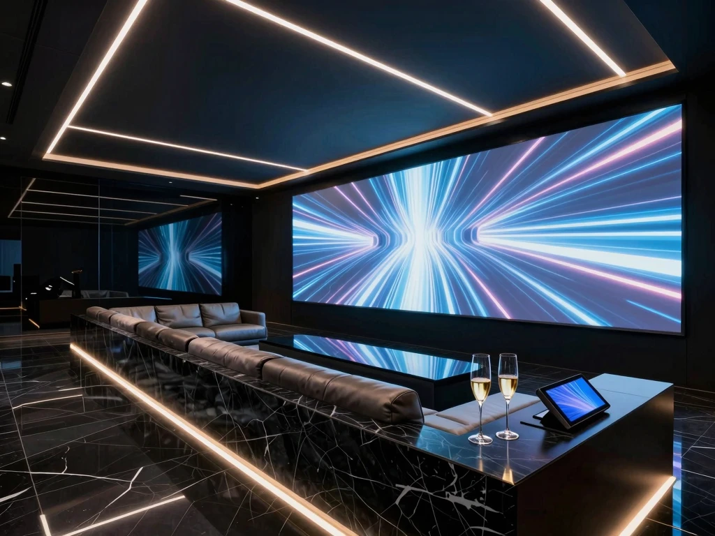 수십 명이 수용 가능한 대형 회식 전용 라운지